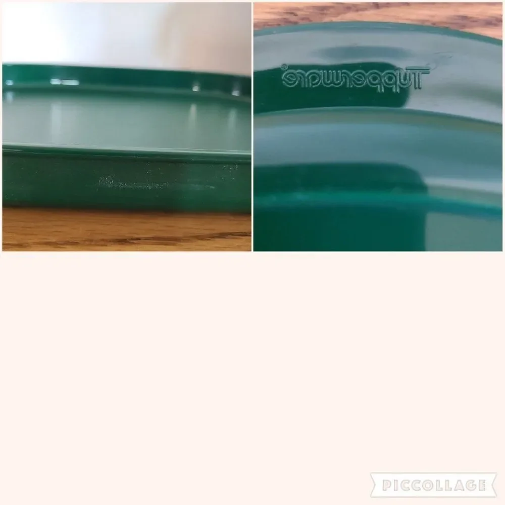 Tupperware 6-Pc Preludio Slim Ice Bucket w/Tongs Pitcher and Serving Tray VTG